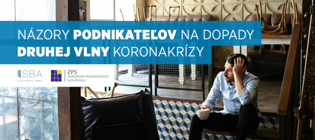 Výsledky prieskumu: Názory podnikateľov na dopady druhej vlny korona krízy