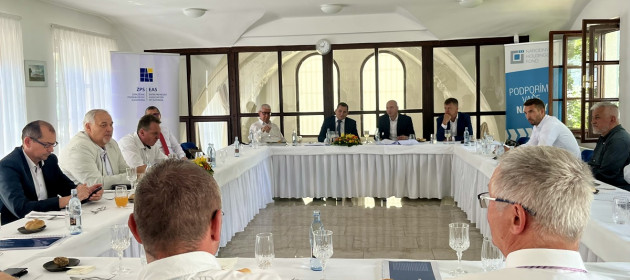 Zasadnutie Generálnej rady ZPS s M. Stračiakom a J. Oravcom